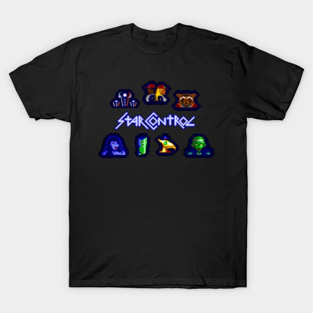 Star Control (RACES) T-Shirt by iloveamiga